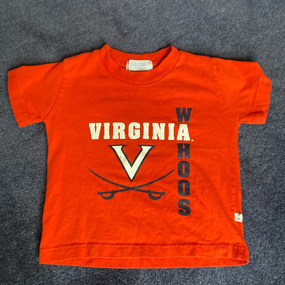 Vintage UVA university of Virginia shirt. Second 3t newer UVA kids shirt.